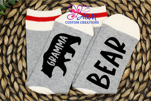 The "Mama" Bear Socks