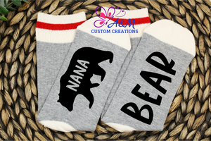 The "Mama" Bear Socks